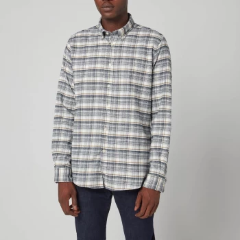 Barbour X Steve McQueen Mens Java Shirt - Whisper White - XL