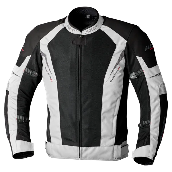 RST Ventilator XT Textile Jacket Silver Black Size 40