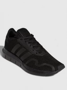 adidas Swift Run X - Black, Size 6, Women