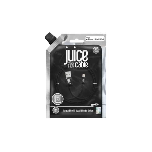 Juice 1M Lightning Cable - Black