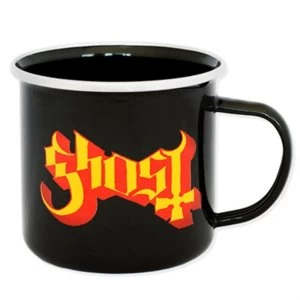 Ghost - Logo Enamel Mug