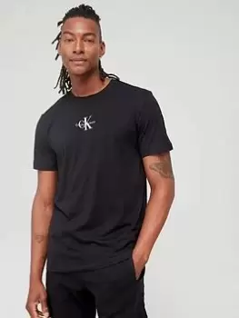 Calvin Klein Jeans Monologo Regular T-Shirt - Black