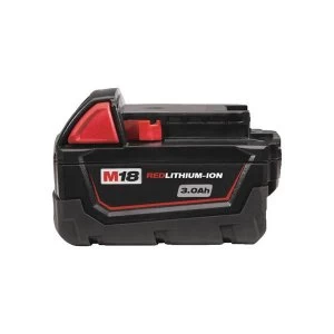 Milwaukee M18B3X 18v 3.0AH Lithium Ion Battery