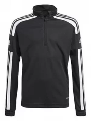 Boys, adidas Youth Squad 21 Training Top, Black, Size 9-10 Years