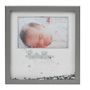 6" x 4" - Twinkle Twinkle Shake Me Sequin Baby Photo Frame