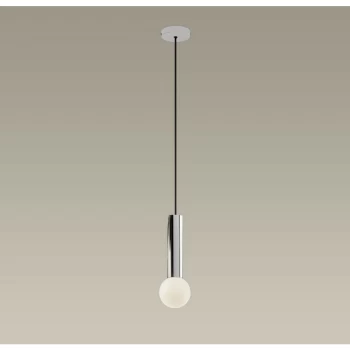 Leds-c4 Lighting - LEDS C4 Mist Bathroom Ceiling Simple Pendant Light Chrome E14