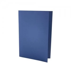 Value Square Cut Folder LightWeight Foolscap Blue PK100