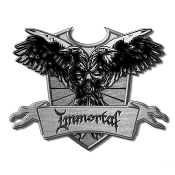 Immortal - Crest Pin Badge