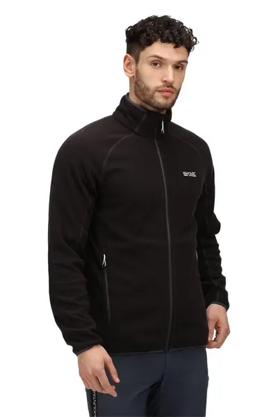 Regatta Stretch 'Hadfield' Full-Zip Fleece Black