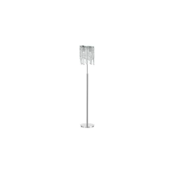 Ideal Lux Rain Clear - 2 Light Floor Lamp Chrome, E14