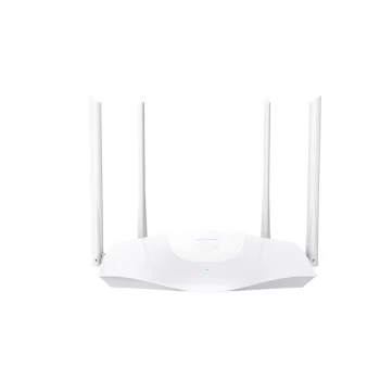 Tenda TX3 Wireless Router Gigabit Ethernet Dual Band (2.4 GHz / 5 GHz) White UK Plug