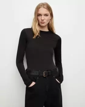 AllSaints Marina Long Sleeve Top