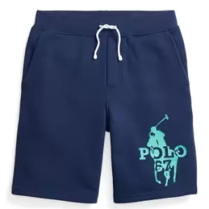 Polo Ralph Lauren Polo Ralph Lauren Large Logo Shorts Junior Boys - Blue