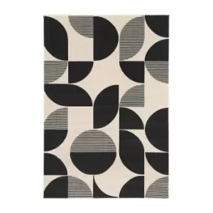 Geometric Rug - Monochrome - 120x170cm