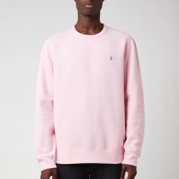 Polo Ralph Lauren Mens The Cabin Fleece Sweatshirt - Carmel Pink - M