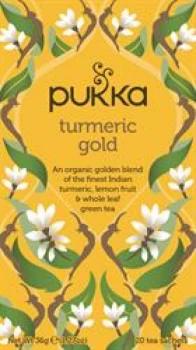 Pukka Tea Turmeric Gold Envelopes 20's - Pack of 1