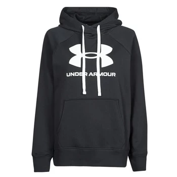 Under Armour RIVAL FLEECE LOGO HOODIE womens Sweatshirt in Black - Sizes S,M,L,XS