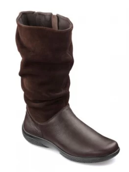 Hotter Mystery Ladies Original Boots Medium Brown