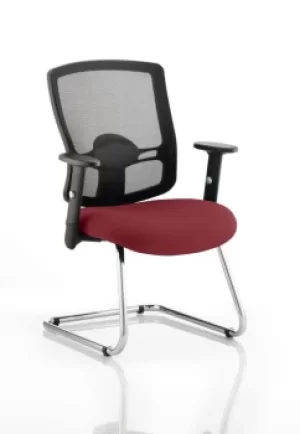 Portland Cantilever Bespoke Colour Seat Ginseng Chilli