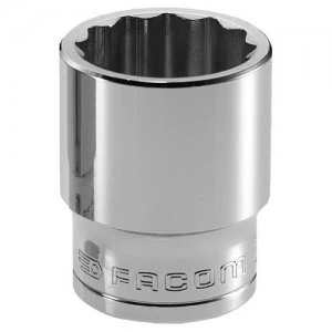 Facom 1/2" Drive Bi Hexagon Socket Metric 1/2" 18mm