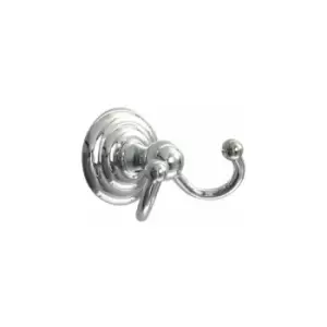 Richmond Double Hook -75mm - Chrome - 6623C - Chrome - Miller