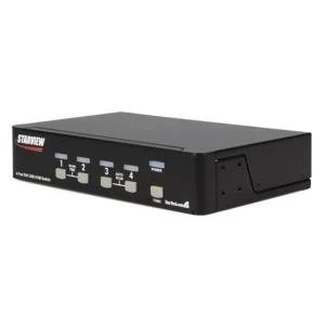 Startech 4 Port StarView DVI USB with Audio KVM 8STSV431DVIUAGB