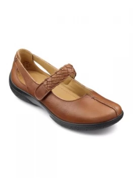 Hotter Original Shake Ladies Shoes Tan