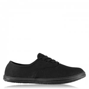 Slazenger Junior Canvas Pumps - Black