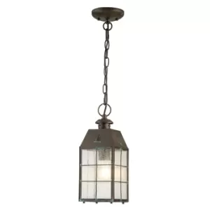 Hinkley Nantucket Outdoor Pendant Ceiling Light Aged Brass, IP44