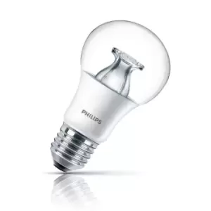 Philips LED DimTone GLS 8W E27 Dimmable Master Warm White Clear