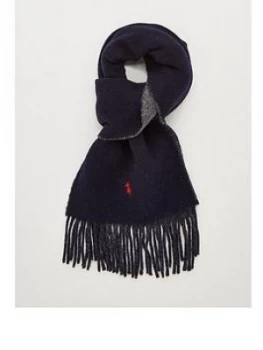 Polo Ralph Lauren Reversible Scarf - Grey/Black