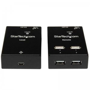 Startech.com 4-port USB 2.0-over-Cat5-or-Cat6 Extender - Up To 165ft (