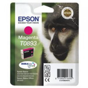 Epson Monkey T0893 Magenta Ink Cartridge