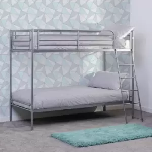 Brandon Metal Bunk Bed Silver