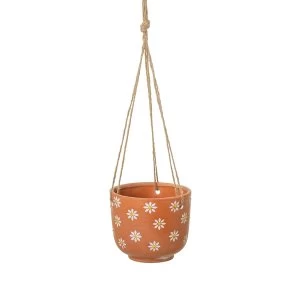 Sass & Belle Hanging Mum Terracotta Planter