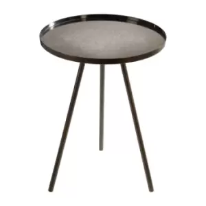 Olivia's Corri Side Table Black / Black