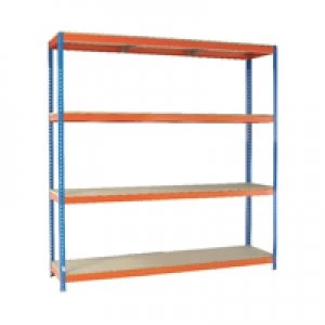 Slingsby VFM OrangeZinc Heavy Duty Painted Shelving Unit 379231