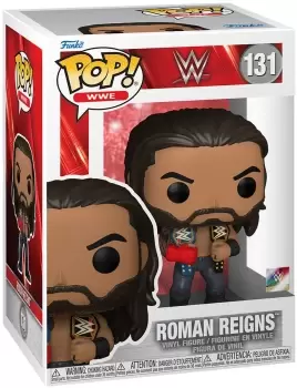 WWE Roman Reigns vinyl figurine no. 131 Funko Pop! multicolor