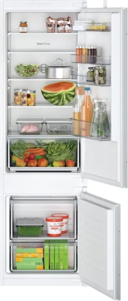 Bosch Serie 2 KIV87NSE0G 270L Low Frost Integrated Fridge Freezer