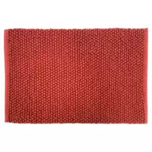 Bobble Bath Mat Red Clay