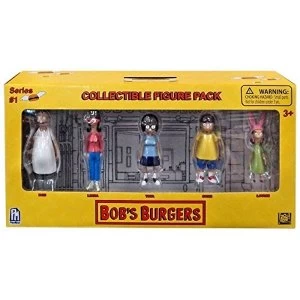 Bobs Burgers Series 1 Collectible Figure Pack 5 Figures