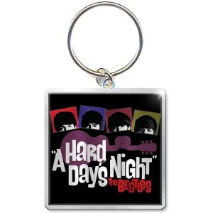 The Beatles - Hard Days Night Guitar Keychain