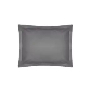 Easy Care Minimum Iron Oxford Pillowcase Grey