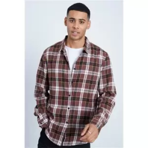 I Saw It First Brown Check Shirt - Brown