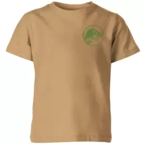 Jurassic Park Into The Wild Kids T-Shirt - Tan - 11-12 Years