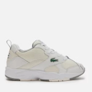 Lacoste Mens Storm 96 120 Chunky Running Style Trainers - White/Off White - UK 11