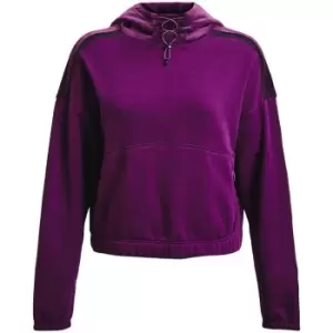 Under Armour Armour Fleece Hoodie Womens - Purple