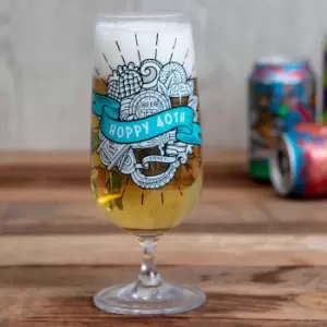 40th Birthday' Craft Beer Glass