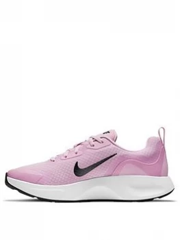 Nike Wearallday - Pink/White, Size 3, Women