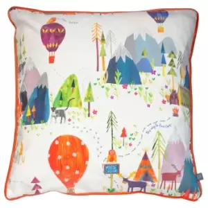 Away We Go Kids Cushion Jungle